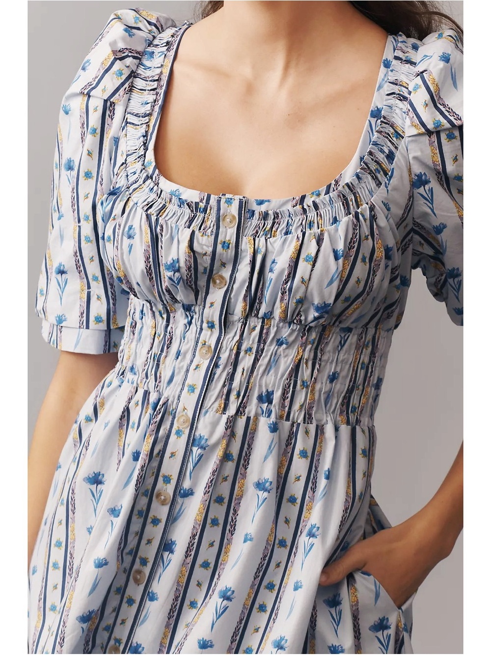 Anthropologie - The Floral Romance Midi Dress